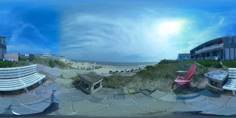 Cape Cod Beach 360 Footage Stock-Footage 129918134