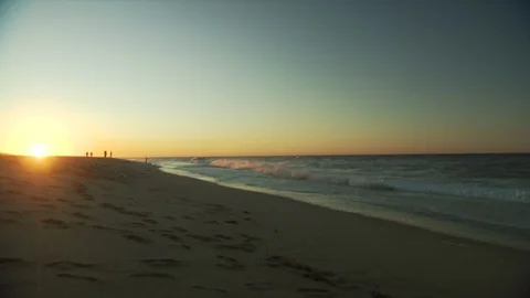Cape Cod Beach Stock Footage 123912186