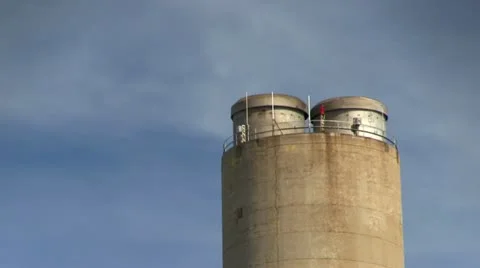 Cape cod canal electric plant; 3 Stock Footage 10882203
