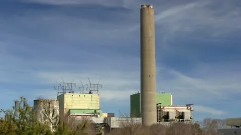 Cape cod canal electric plant; 2 Stock Footage 10882207