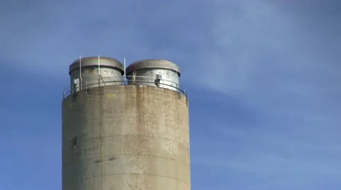 Cape cod canal electric plant; 4 Video stock 10882211