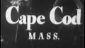 CAPE COD Massachusetts Vintage Old Film Title Graphic Water Ocean Vacation 7050 HD Footage