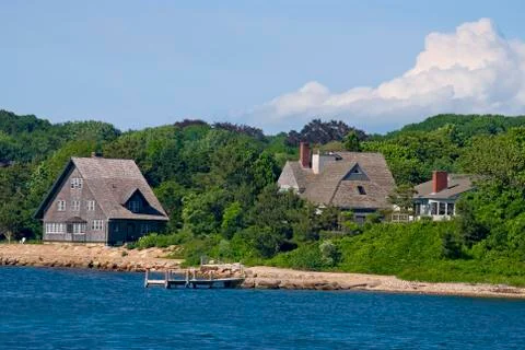 Cape Cod Shoreline Stock Photos