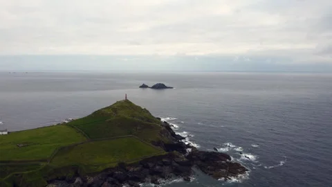 Cape Cornwall England UK Stockbeeldmateriaal 262739334