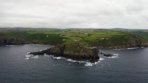 Cape Cornwall England UK Video stock 262741278