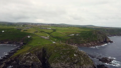 Cape Cornwall England UK Video stock 262741805