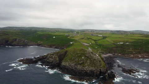Cape Cornwall England UK Video stock 262742064