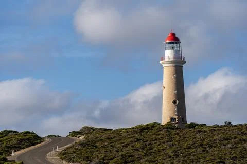 Cape Du Couedic Lighthouse on Kangaroo Island Stock Photos