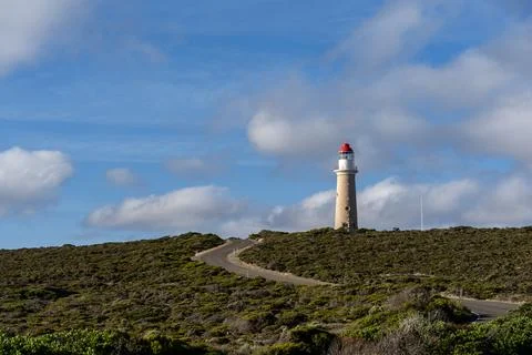 Cape Du Couedic Lighthouse on Kangaroo Island Stock Photos