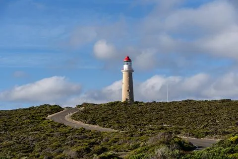 Cape Du Couedic Lighthouse on Kangaroo Island Stock Photos