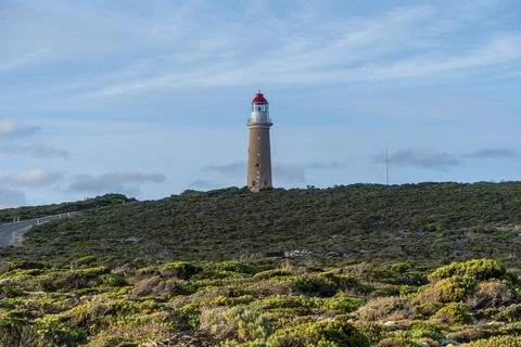 Cape Du Couedic Lighthouse on Kangaroo Island Stock Photos