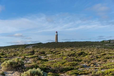 Cape Du Couedic Lighthouse on Kangaroo Island Stock Photos