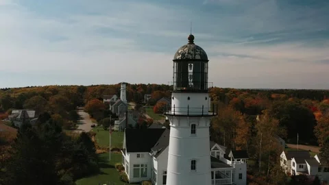 Cape Elizabeth  lighthouse 動画素材 146466510