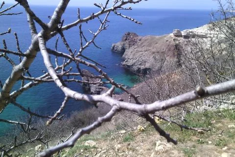Cape Fiolent. Stock Photos