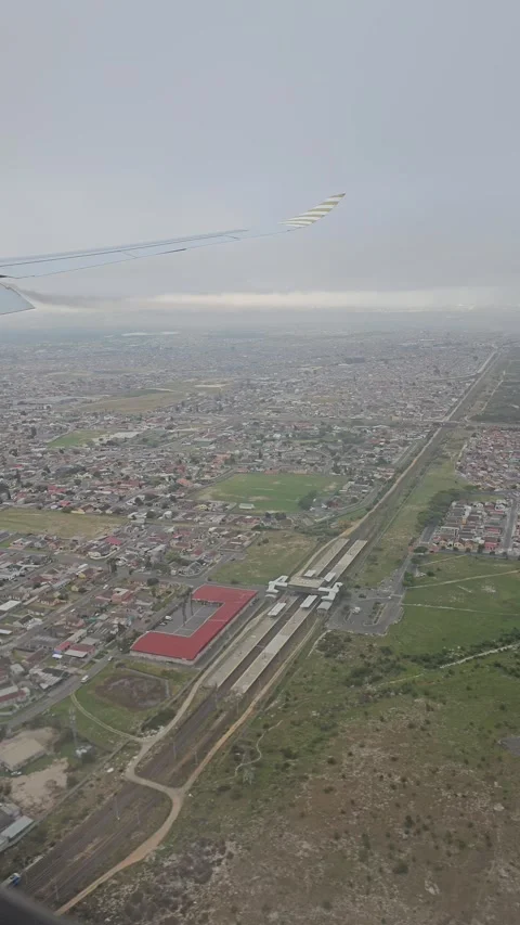 Cape Flats under Clouds, Cape Town, South Africa – Vertical 8K Video stock 347959122