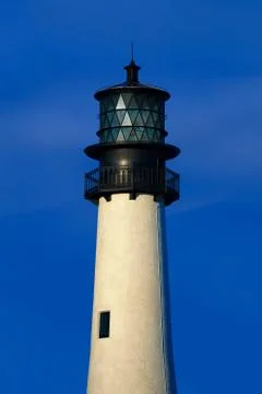 Cape florida lighthouse Stock Photos