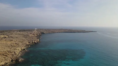 Cape Greco. Cyprus Stock Footage 166047346