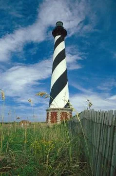 Cape hatteras lighthouse Stock Photos