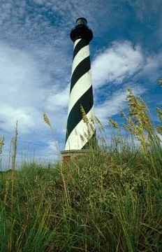Cape hatteras lighthouse Fotos Stock