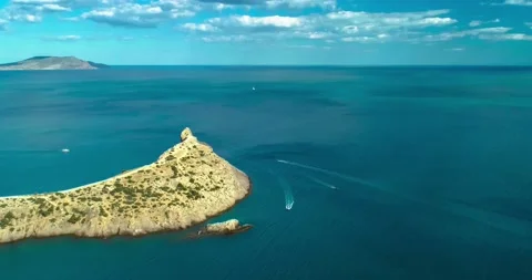 Cape Kapchik on the Crimea peninsula Stock Footage 155661278