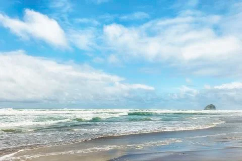 Cape Kiwanda Beach Stock Photos