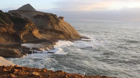 Cape Kiwanda Oregon Stock Footage 108702614