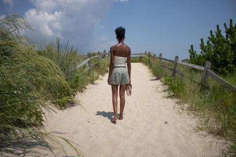 Cape May Beach 库存照片