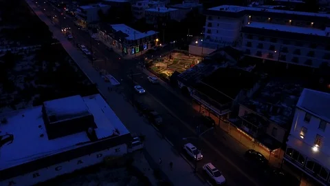 Cape May night miniature golf Stock Footage 99050697