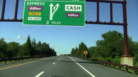 Cape May toll Stock Footage 8601615