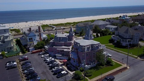 Cape May Victorian Architecture Stock Footage 99053659