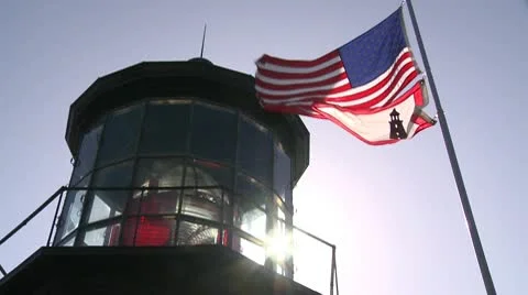 Cape Mears Lighthouse PST 0410 01 Stock Footage 10681683