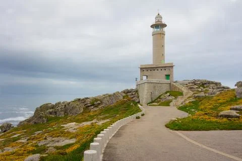 Cape Nariga Lighthouse Stock Photos