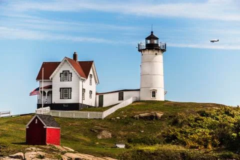 Cape Neddick Lighthouse Foto stock