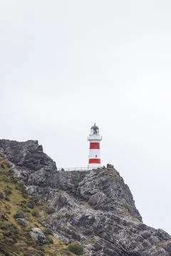 Cape Palliser LIghthouse Stock Photos
