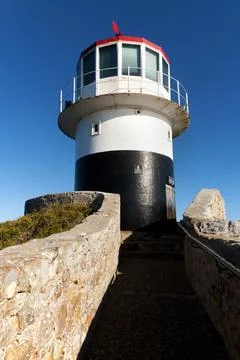 Cape Point lighthouse Stock Photos