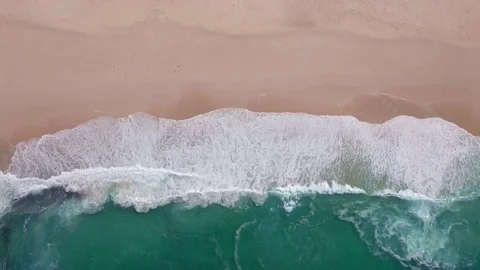 Cape Point Waves From above Aerial View Stock Footage 79738063