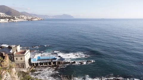 The Cape of Santa Chiara seen from above Stock Footage 101973463