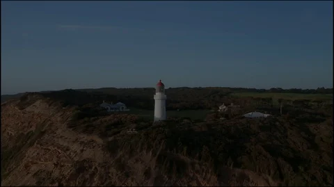Cape Schanck Light House Orbit 1 動画素材 120718364