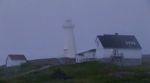 CAPE SPEAR LIGHTHOUSE Stock Footage 149623