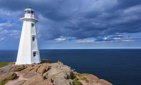 Cape Spear Lighthouse Stock Photos