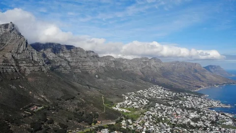 Cape Town Aerials Stock Footage 93270356