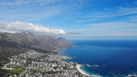 Cape Town Aerials Stock Footage 93270364