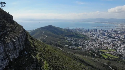 Cape Town Aerials Stock Footage 93273780