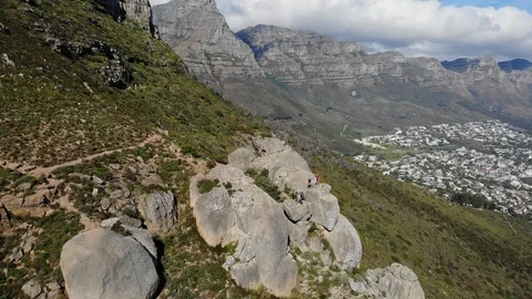 Cape Town Aerials Stock Footage 93274349