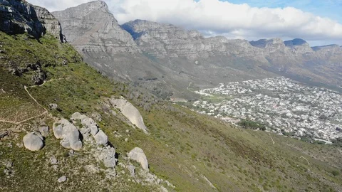 Cape Town Aerials Stock Footage 93274656
