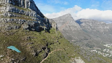 Cape Town Aerials Stock Footage 93274781