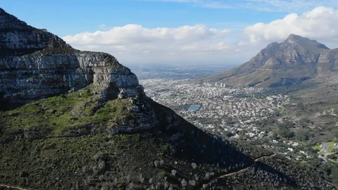 Cape Town Aerials Stock Footage 93275123