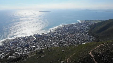 Cape Town Aerials Stock Footage 93276525