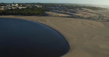 Cape Town beach shot Stock Footage 86055183