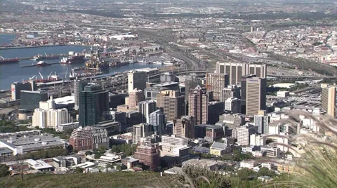 Cape Town city centre Stock Footage 37759081
